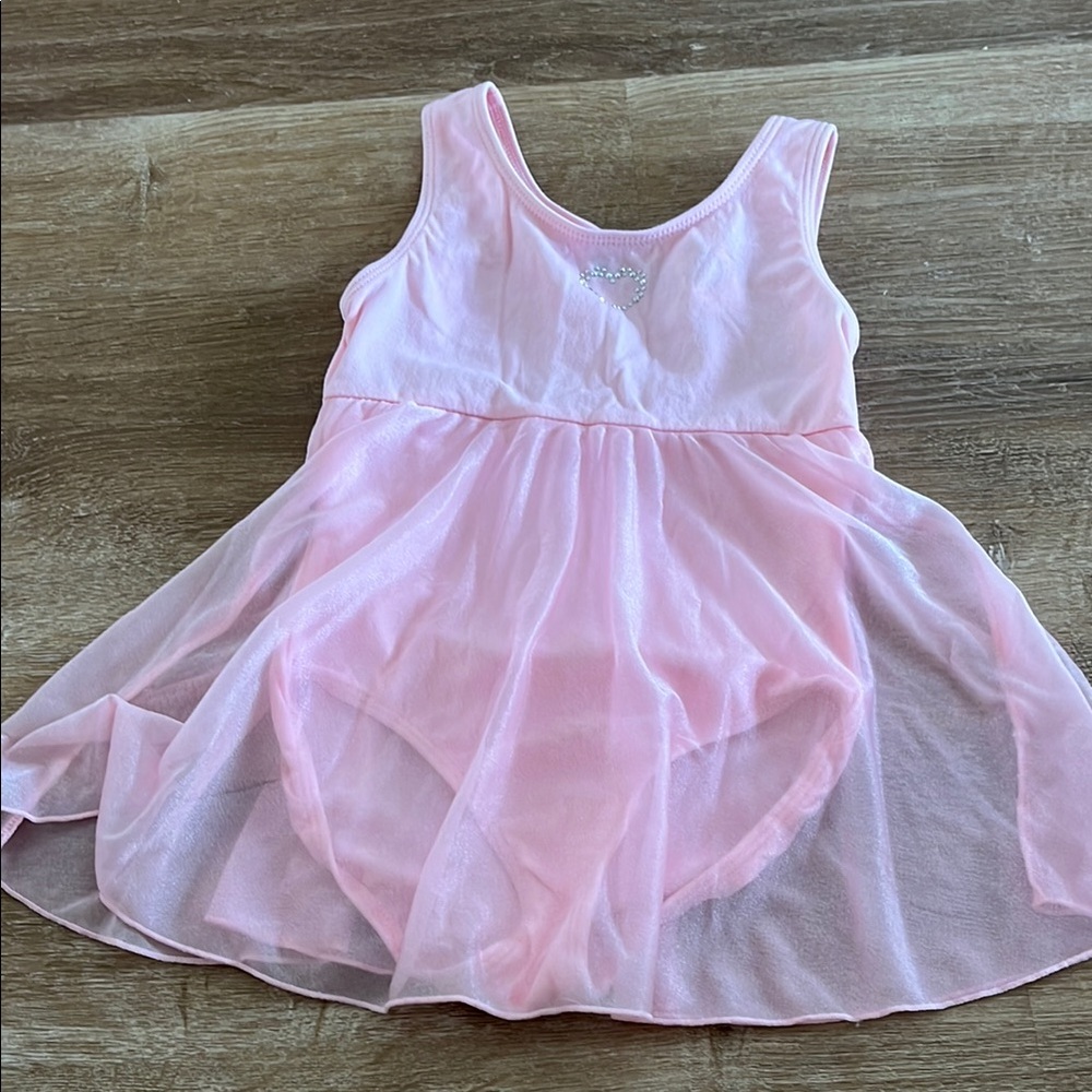 Pink Dance Leotard with Skirt